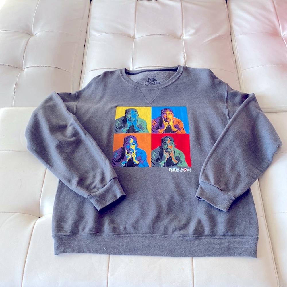 Poetic justice Tupac sweater